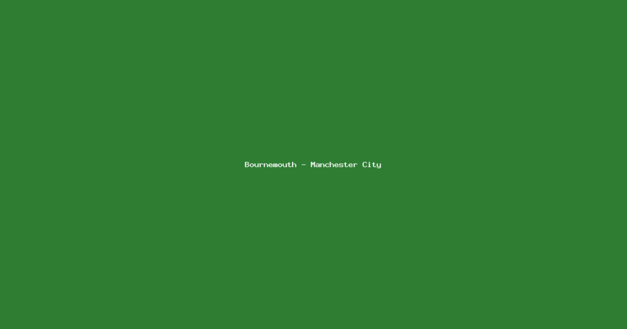Bournemouth — Manchester City: previsión y pronóstico para el partido de la 37ª jornada de la Premier League 2025/26