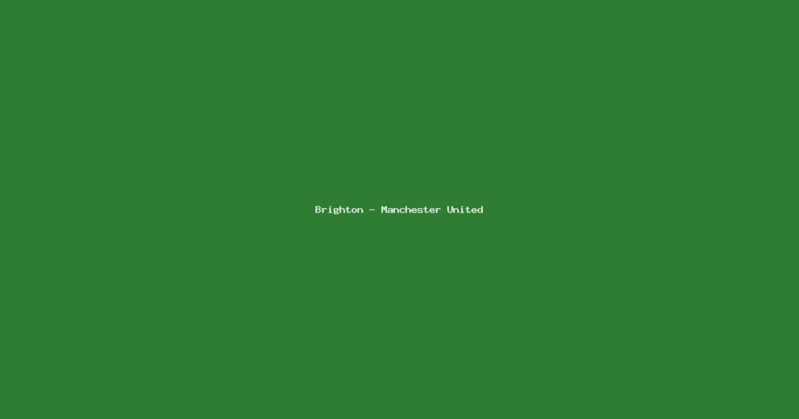 Brighton — Manchester United: previo y pronóstico para el partido de la trigésima octava jornada de la Premier League 2025/26
